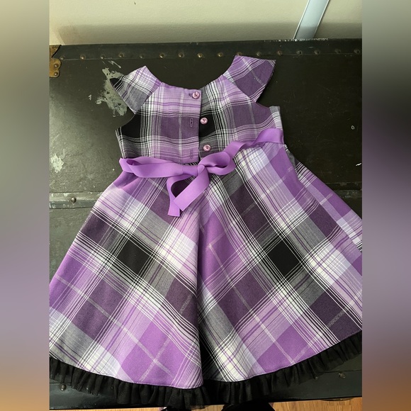 Youngland purple plaid dress - Picture 5 of 5